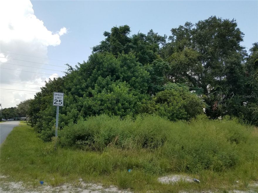 0.48 acre of commercial land, great location.