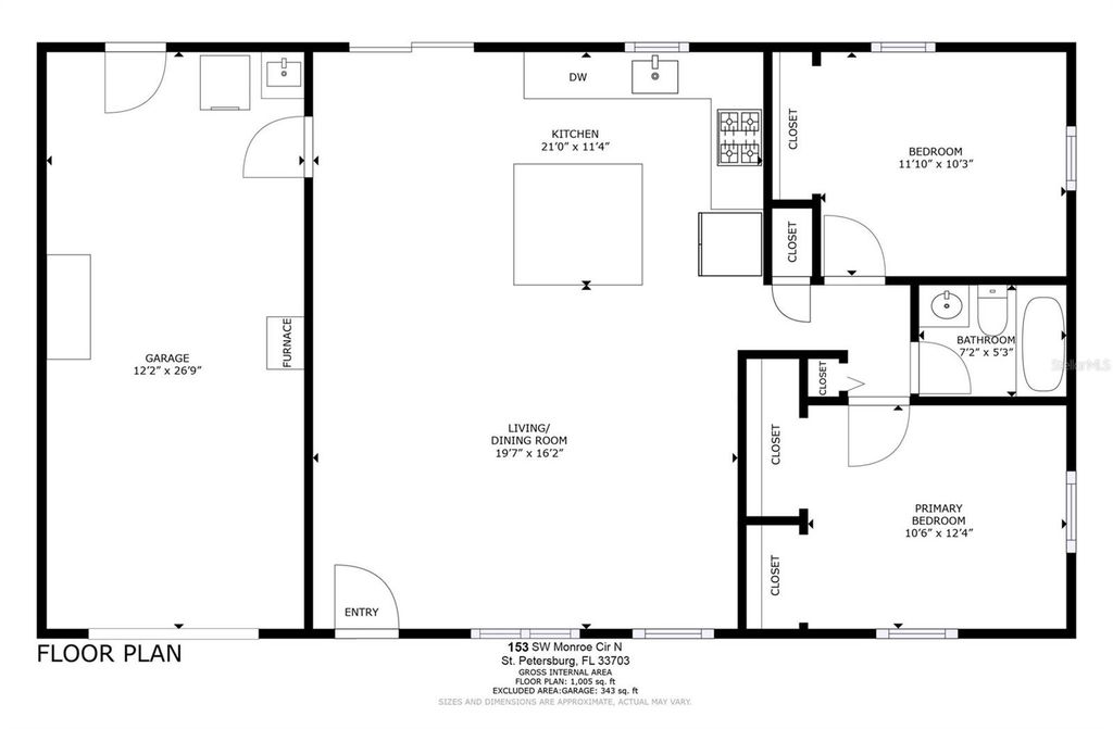 Photo of 153 SW Monroe Circle N, St Petersburg, FL 33703 (MLS # TB8433775)