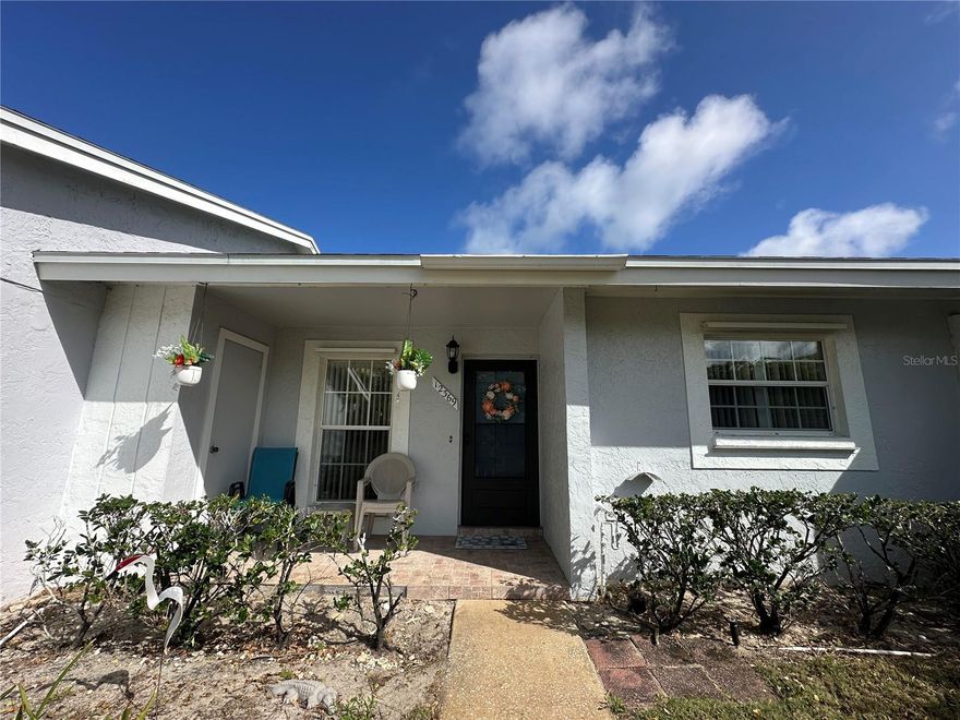 Enjoy easy Florida living in the desirable 55+ golf community of Beacon Woods Golf Club. This impeccably
maintained 2-bedroom, 2-bath condo with 1,129 sq ft is truly turn-key and features 8-ft ceilings, soft neutral
décor, updated tile flooring, and a desirable split-bedroom floor plan offering privacy for guests. The bright
living room opens through sliding glass doors to an enclosed lanai, creating valuable additional living space.
Additional highlights include a newer A/C and convenient inside lanai utility closet. Condo comes Furnished. Enjoy maintenance-free
living with condo fees covering ground and exterior maintenance, basic cable, pest control, water, sewer,
trash, and escrow reserves. Residents enjoy resort-style amenities including a heated pool, clubhouse,
fitness center, tennis courts, parks, and an active social calendar. Ideally located near shopping, restaurants,
medical facilities, and beautiful Gulf beaches, with Tampa International Airport approximately 45 minutes away.
Perfect for full-time living or a seasonal Florida retreat—just move in and start enjoying the lifestyle!