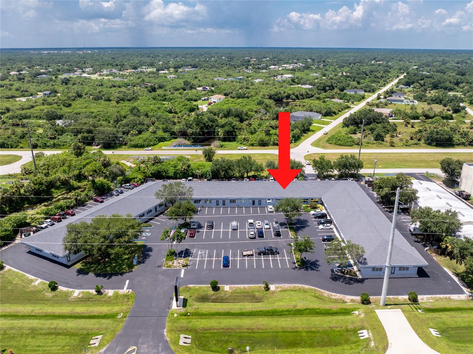 Now is your chance to own this turn-key hair salon business and commercial unit in a high-demand location with unbeatable visibility right off Veterans Highway, where hundreds—if not thousands—of cars pass by daily. This fully operational salon features 5 hair booth stations, 2 shampoo stations, 2 dryer stations, a beautiful, welcoming lobby, and a functional back room equipped with a washer and dryer, full-size refrigerator, and stainless-steel sink. The unit features a dedicated dispensary for salon supplies and a 14x15 garage door for easy deliveries and equipment access. Recent upgrades include a brand-new roof (2023), fully repaved parking lot with ample spaces, a new illuminated signage out front for 24/7 visibility, and a brand-new mini-split A/C system installed in 2025. No new impact fees for the next owner make this a smart investment for any stylist or entrepreneur ready to step into ownership. Skip the build-out and start operating immediately—this is your opportunity to turn your dream into reality in a prime, high-traffic location. Schedule your showing today!