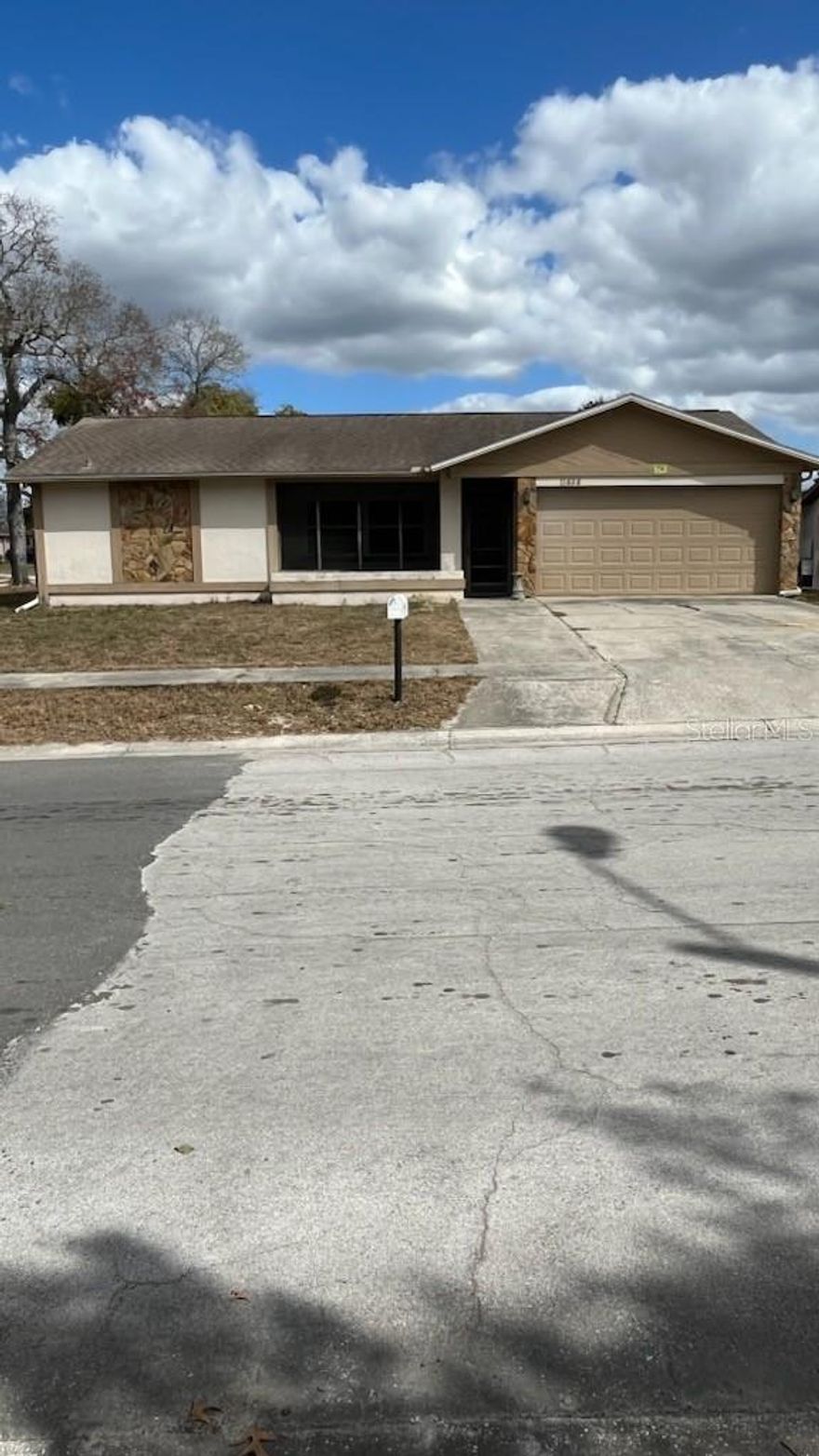 Under contract-accepting backup offers. Large 3 bedroom 2 bath 2 car garage with 1480 square feet.  Home is on a corner lot in nice neighborhood.  Not in a flood zone and no HOA.  Roof was replaced 12/2017.  Water heater replaced 07/2020.