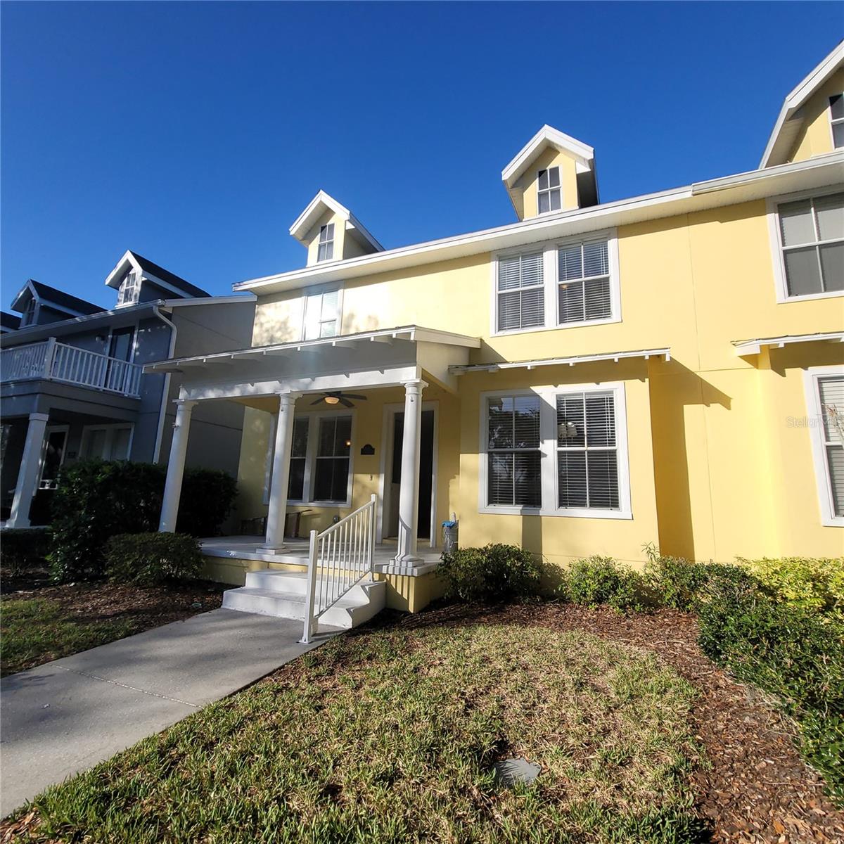 This fantastic 1850sf, 3 bedroom, 2.5 bath townhome, located in Longleaf, may be just what you are looking for!
The Master Bed/Bath as well as a half bath are on the first floor, with 2 bedrooms and a full bath upstairs. Longleaf is a lovely neo-tradional neighborhood, with tree-lined streets, shops and cafes, an A-Rated onsite elementary school, playgrounds, b-ball field, community pool, and hiking and bike trails. Sprinklers are on reclaimed water. This townhome will be rented without the use of the garage, which has been converted into a 1/1 apartment, however, street parking is allowed. The townhome tenant will be able to use the closeby clubhouse and the community pool if they contact the HOA and purchase a passcard. Grab your favorite agent and have them schedule a showing today!