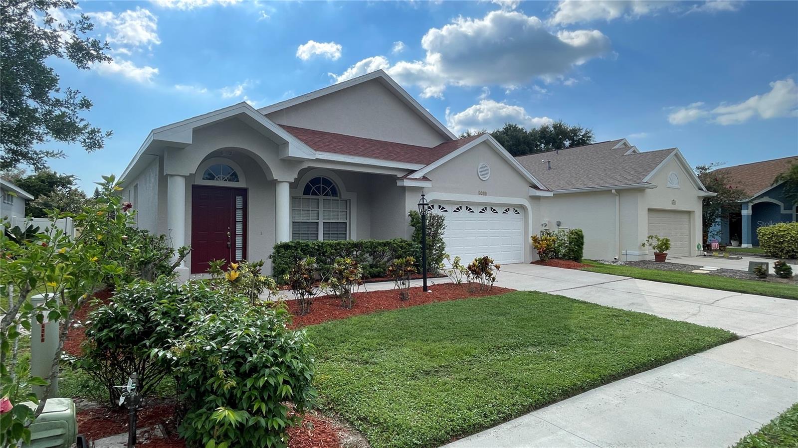 Unfurnished Annual Rental Available 5/1/25. Stunning Pool Home with a Fenced Yard located in the Lakewood Ranch Summerfield Village Community. Near shopping, restaurants, entertainment and features 3 bedrooms, 2 baths, and a 2-car attached garage. Foyer entry leads to the open and bright great room with access to the caged pool/lanai area. The home offers ceramic tile throughout. The kitchen features stainless appliances and built-in breakfast area. The Master Suite boasts a walk-in closet, garden tub and separate shower. Only Minutes from Lakewood Ranch, Medical Centers, Nathan Benderson Park with world class rowing events, premier sports fields and world class beaches. Convenient to Downtown Lakewood Ranch shopping, restaurants, entertainment, and UTC Mall. Easy access to I-75, Sarasota Airport, Tampa International Airport, and Tampa/St. Petersburg.