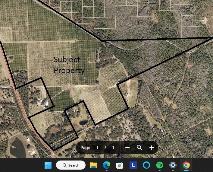 Now available for sale, a dramatically large citrus farm with no wetlands, minimal clearing costs and easy access. Conveniently located near Walmart, Publix, Lowes and a variety of restaurants, churches and retail options, just minutes from downtown DeLand, proudly recognized as America's best small town. This property is only a few hundred feet from Lake Dias Recreational Park and Marina, which features a free boat launch, playground, pavilions, grills, picnic table and restrooms. All on a 700-acre lake. Also, within a few minutes' drive is DeLeon Springs State Park, one of the State's mega million-gallon fresh-water springs and swimming areas. Enjoy an early morning swim and lunch at the Sugar Mill restaurant. This popular facility is next to Chuck Lennon Park, with baseball fields and tennis courts. If you are adventurous, go in, on foot or by boat to the thirty-five-thousand-acre Woodruff National Park, good for long hikes and fishing day light to dark. Please note some statements here should be verified for accuracy. All information is deemed to be correct but is not warranted!