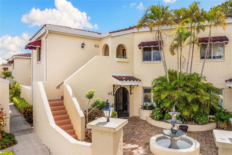 The "best address" in Vizcaya with $50,000 in 2024/2025 improvements—this former model’s premier placement delivers all-day light and effortless access to the clubhouse, pool, and your deeded covered parking space.C herished by the original owners, this 2BR/2BA upstairs condo also has a large den with pocket doors—ideal as a quiet office, media room, or overflow guest space. A vaulted great room opens to a glass-enclosed Florida room with tranquil garden views. The recently renovated kitchen (2025) features white cabinetry, solid-surface counters, tile backsplash, recessed lighting, and a full stainless suite with an open pass-through for easy entertaining. Both baths were also refreshed with updated tile, fixtures, lighting, new vanity sinks, and frameless glass showers. Notable upgrades include interior paint, a new water heater, an upgraded front door with decorative glass, and new lanai screens—with $50,000 in recent improvements. Set within one of the area’s most beautifully maintained gated communities, Vizcaya offers Mediterranean architecture, lush courtyards, and an elegant clubhouse with heated pool, spa, and workout room—perfect for a low-maintenance seasonal escape or a comfortable full-time home.  Location perks: moments to everyday essentials along Cortez Rd and Tamiami Trail; near IMG Academy, SRQ Airport, and both downtown Sarasota and downtown Bradenton for dining, arts, and events; convenient to golf, marinas, and the Gulf beaches—plus nearby parks and preserves for walking, biking, and sunrise/sunset strolls. Checkout Virtual Tour 1 for a video/drone of the property and unit.  Virtual Tour 2 is a 3D walkthrough and floorplan.  The Zillow "Zestimate" is not inline with actual pricing.  Please inquire about actual comps for this community.