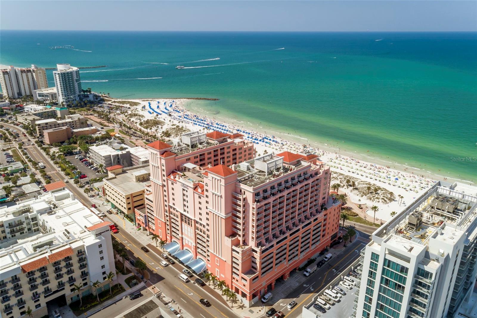 Live large with 2,705 sq. ft. of living space and experience unmatched luxury in this
exquisite 3 bedrooms, 3.5 bathrooms, beachfront condo for rent, featuring balconies and
mesmerizing ocean views. Each bedroom is designed as a principal suite, ensuring the
upmost comfort. Rent includes cable, wi-fi, water, and parking with two under building
parking spots. As a Hyatt resident, indulge in the world class amenities of the hotel access
to oceanfront pools, spa, hot tub, fitness center, beach service, on-site dining options and
more in this extraordinary Clearwater Beach rental experience. These spacious deluxe and
presidential suites are fitted with all the necessities to make this your home away from
home, including private bedrooms, separate living areas, a full kitchen, spa amenities, and
the convenience of a washer/dryer. Whether you're here for a beach getaway, a family
vacation or a business meeting, this condo offers a refreshing blend of warm Southern
hospitality, high-tech capabilities and an inviting ambiance for relaxing, working, meeting,
playing, dining and exploring the natural beauty of Clearwater Beach. Downtown
attractions are just a short ride away, including Clearwater Marine Aquarium, Pier 60, The
Dali Museum, Florida Botanical Gardens, Busch Gardens® Tampa Bay and countless golf
courses. With a multitude of restaurants serving the freshest cuisine, Clearwater has
become a foodie haven with plenty of local bars and nightclubs to keep you entertained 'til
the wee hours. Seize this unparalleled opportunity today!