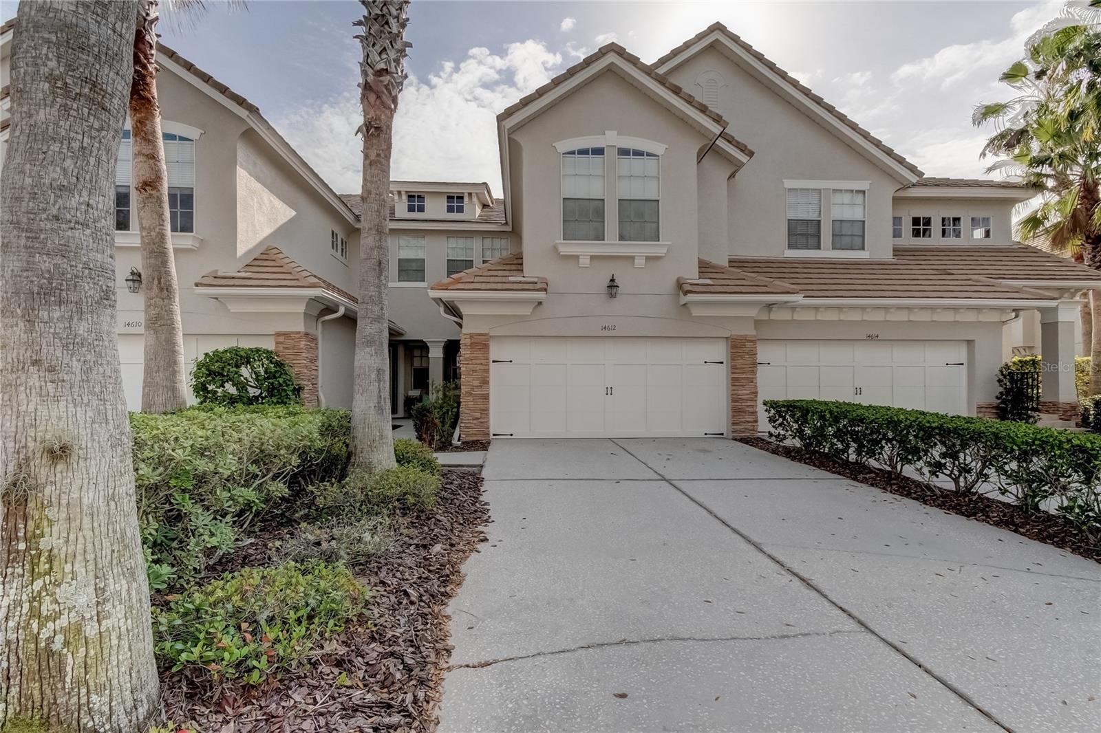 LUXURY LIVING IN DESIRABLE WATERCHASE! This townhome is located in a 24 hour guard gated community and features beautiful Laminate/Vinyl flooring throughout - no carpet. Newly updated bathrooms are stunning with white shaker cabinets, white quartz countertops, all new tile and a sumptuous free standing tub in the main bathroom suite. The floorplan offers 3 bedrooms plus a loft/niche work station, two and one half bathrooms and a utility room conveniently located upstairs adjacent to the bedrooms. This townhome is truly exceptional! The kitchen features stainless steel appliances and sliding doors from the kitchen and living room lead out to the covered patio with views of the backyard and pristine pond. Waterchase has outstanding community amenities which include a clubhouse, resort style pool, a fitness center, playground and sports fields and more. The on-site activity director assures that there are always plenty of activities planned. Conveniently located near shops, restaurants and excellent schools (Bryant, Farnell, Sickles), the location is superb! One small pet will be considered. ONE YEAR OR LONGER LEASE TERM. Available now for immediate occupancy.