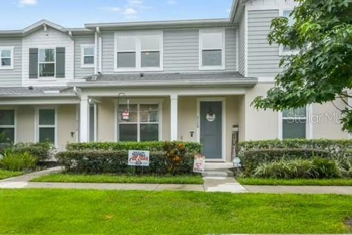 Welcome to this charming townhouse nestled in the highly sought-after community of Longleaf at Oakland! This impressive 3-bedroom, 2.5-bathroom residence offers the perfect blend of modern living and convenience, situated just moments away from the charming downtown area of historic Winter Garden. Easy access to vibrant local shops, restaurants, and the scenic West Orange Trail, perfect for outdoor enthusiasts. With the Turnpike, Highway 429, and the East-West Expressway nearby, your daily commute will be a breeze. 1,620 square feet, this move-in-ready townhouse has been meticulously maintained by its original owners, showcasing pride of ownership throughout. As you step onto the charming covered front porch and enter, you'll be greeted by a welcoming living-dining combination that flows into the modern kitchen. The heart of this home is the beautifully designed kitchen, featuring a large island with granite countertops, elegant white 42-inch cabinets, and upgraded stainless steel appliances. The stylish tiled backsplash and upgraded tiling under the kitchen island add a touch of sophistication, while the kitchen window overlooks the back patio, allowing natural light to fill the space as you prepare your favorite meals. The outdoor courtyard features a covered walkway leading to a detached two-car garage, complete with upgraded epoxy floor coating, additional overhead storage space, and garage door opener ensuring ease of access and security for your vehicles. Throughout the home, you'll notice details such as upgraded fan and lighting fixtures, pre-wired surround sound in the living room, and ample custom-built smart storage solutions by Closet by Design in the laundry room, pantry, and master closet—all backed by a lifetime warranty. The walk-in pantry provides plenty of room for your culinary essentials, and the laundry room features additional cabinets and custom-built shelving for extra organization. The main level boasts beautiful laminate flooring, enhancing both aesthetics and durability, while the elegant staircase leads you to the upper level. Upstairs, you'll find the spacious master suite alongside two additional bedrooms and a full guest bathroom, all designed for comfort. The master bathroom retreat is a sanctuary, offering dual sinks, granite countertops, and a luxurious walk-in glass shower. The upstairs is carpeted with upgraded padding for added comfort, while the main level remains carpet-free for easy maintenance.
This exceptional community not only provides a beautiful home but also offers fantastic amenities, including a sparkling pool, playground, and well-maintained sidewalks perfect for leisurely strolls. Don’t miss out on this incredible opportunity to own a beautifully appointed townhouse in the heart of Longleaf at Oakland. Schedule your showing today and envision making this stunning property your new home!