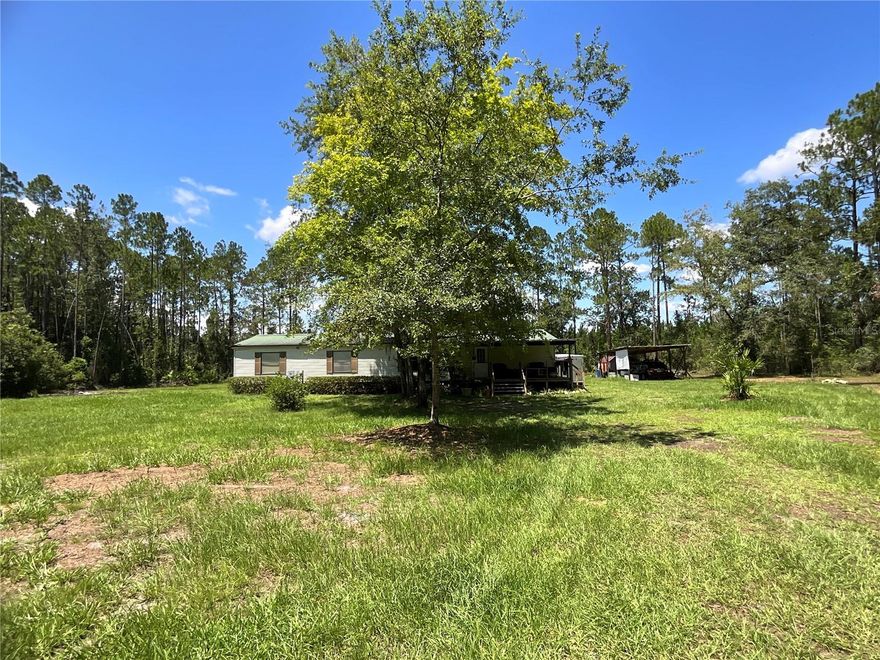 4-Bedroom, 2-Bath Manufactured Home on 3.5 Acres in Fort McCoy, FL
Motivated seller! 

Enjoy peaceful country living with this well-maintained 4-bedroom, 2-bath mobile home situated on 3.5 acres in the heart of Fort McCoy. Surrounded by open farmland and natural beauty, this property offers privacy, space, and a serene setting.

The home has been well cared for and is move-in ready. The acreage provides plenty of room for gardening, animals, or simply enjoying the quiet outdoors. Wildlife is abundant, making this a perfect retreat for nature lovers.

Located in a beautiful area with many nearby farms and larger properties, the home offers a true country feel while still being within a short drive to Ocala and Gainesville, where shopping, dining, and entertainment are easily accessible.

If you’re looking for a peaceful property with room to grow, this Fort McCoy home is a wonderful opportunity. 
Seller would possibly consider owner financing.