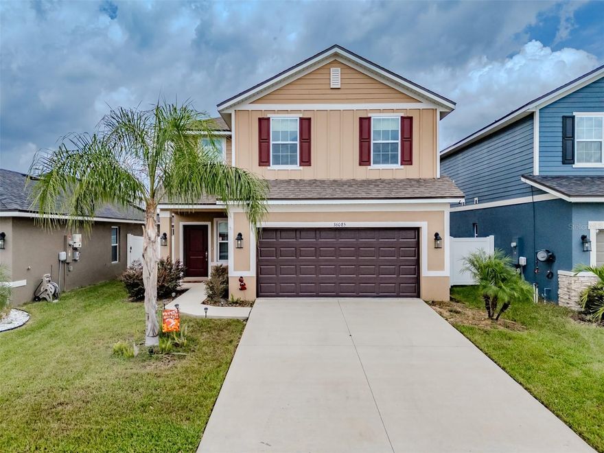 Step into the Beautiful thoughfully designed 2023 4-Bedroom home practically new Home.  The Adams Homes Model "2202 Floor Plan" is not even built in the neighborhood any longer.  The floor plan was highly desired, so get it here!

This spacious 4 bedroom, 2.5 bath home boasts quality craftsmanship and modern conveniences that make everyday living a delight.

Interior Highlights:

Gourmet Kitchen: Perfect for entertaining, the large island layout features 36” custom wood cabinets with crown molding, stainless steel appliances (glass-top range, dishwasher, microwave), and a convenient OneTouch gooseneck faucet.

Inviting Living Spaces: An open-concept design flows effortlessly, with easy-to-maintain ceramic tile flooring throughout the first level and plush carpeting upstairs. A first-floor half bath adds convenience for guests.

Primary Suite Retreat: The spacious owner’s suite includes a large walk-in closet and a luxurious en suite with dual vanities, a 5’ walk-in shower, and two linen closets for ample storage.

Additional Features:

Large upstairs laundry room for convenience when needed to transport clothing from the 4 bedrooms for easy household management.

Electric fireplace for added warmth and ambiance when needed.

Energy-efficient 15 SEER air conditioning to keep cool all year round.

Built-in TAEXX pest control system for worry-free living.

PVC Fully fenced backyard for privacy and pets.

10x14 lanai, ideal for morning coffee or evening relaxation.

This home truly blends modern design with everyday functionality. Dade City is rich in “Old Florida” appeal — historic downtown architecture, pioneer heritage, and a close-knit community feel. 

Between antique shops, boutique stores, cafés, and local eateries, there’s always something fun in town. There are also museums like the Pioneer Florida Museum & Village. 



Outdoor attractions: Trails like the Withlacoochee State Trail, parks, the Withlacoochee River Park for hiking, fishing, etc., offer great options for enjoying nature. 

Festivals & culture: Local events like the annual Kumquat Festival (celebrating agricultural history with food, music, community) add vibrancy. 

Balance of convenience & peace: Dade City offers a slower pace, peaceful neighborhoods, but is still within reach of bigger hubs (Tampa, etc.), shopping, hospital, etc. 

Don’t miss the chance to make it yours—schedule a showing today!