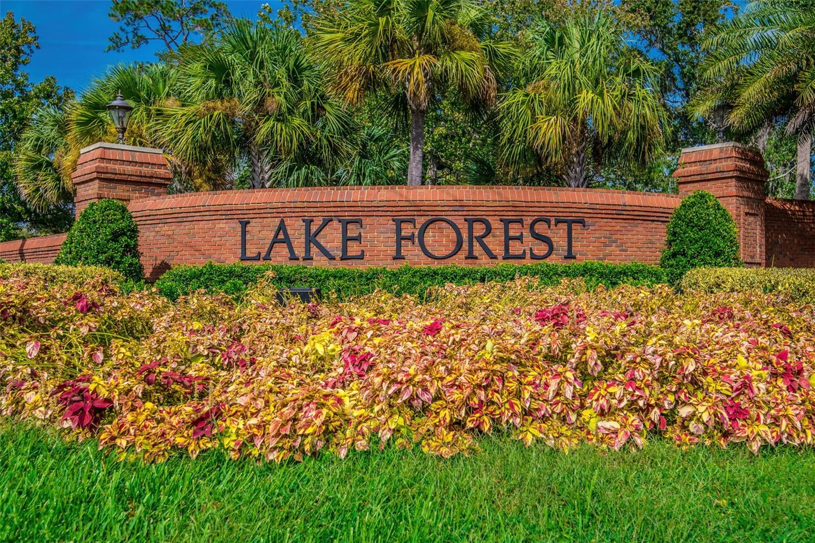 LAKE FOREST SEC 1 - Residential