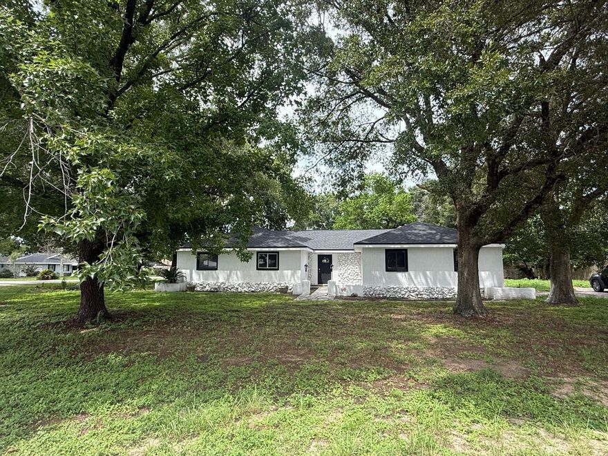 One or more photo(s) has been virtually staged. OCALA, one of the fastest-growing areas in Florida!  Welcome to this beautifully newly remodeled 1,730 sqft. home featuring 3 spacious bedrooms, 2 full bathrooms, a versatile flex space perfect for a home office, playroom, or art room, and a big two-car garage. The layout offers a comfortable flow between the living room, dining area, and kitchen—ideal for both everyday living and entertaining. Natural light fills the home, highlighting its functional design and warm atmosphere. This home provides the space and flexibility to suit your lifestyle. This fully remodeled home is ready for a tenant! It features a new roof, a brand-new air conditioning system, and a water heater. Surrounded by beautiful trees, the home stays naturally cool and inviting. Located just minutes from Downtown Ocala, you’ll enjoy easy access to shopping, dining, and entertainment. Ocala is not only a welcoming place for families, but it also offers numerous options for those seeking a relaxing retreat. Ocala offers natural beauty, a vibrant cultural scene, and a strong equestrian community. You’ll find museums, parks, entertainment centers, golf courses, and a variety of outdoor activities. Silver Springs State Park is just 7 minutes from home, and it’s also close to Juniper Springs and Tuscawilla Park. This house is listed for sale, too!