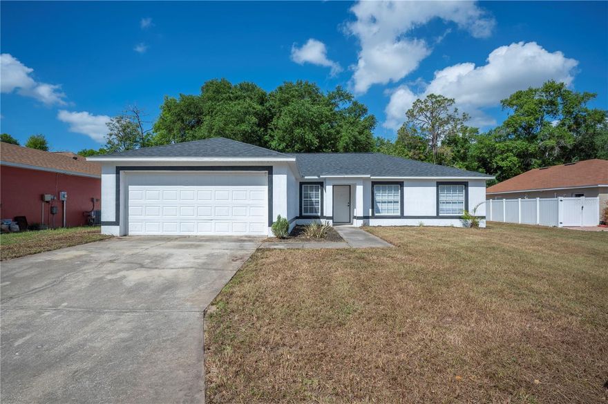 The property you are inquiring about is located in Lakeland, FL, in the Spivey Glen area of Polk County. This is a ready-to-move-into home which is featured on a one-entry street, large lot, 2-car garage, inside utility, public utilities, and swift conveniences. The details include 4 bedrooms, 2 bathrooms, an open concept with plenty of room for entertaining and gatherings, 1,548 sq.ft. living, recent renovations, stainless steel appliances, granite, new roof, cabinetry, and more! See it! Text or call. Do you see the value? We can explain the math! *Agents, please read MLS remarks.*
