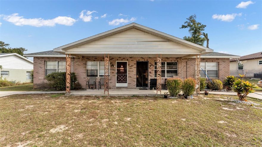 Welcome to 880 Char-Mil Ave in Lake Alfred. This well-maintained duplex sits on a generous lot in a quiet, established neighborhood with NO HOA, offering freedom and flexibility rarely found.  Inside each unit has 2 bedrooms and 1 bathroom creating a functional layout with spacious living areas, abundant natural light, and a seamless flow that’s perfect for everyday living or entertaining. The kitchen offers ample cabinetry and counter space, opening to the main living areas so you’re always connected with family and guests.  The bedrooms are comfortably sized, providing privacy and versatility for family, guests, or a home office. Each unit also has its own laundry room located on the back porch, which is very rare in rental properties. Step outside to enjoy a large yard—ideal for outdoor entertaining, gardening, or room for pets.  Located just minutes from downtown Lake Alfred, schools, lakes, and major roadways, this home delivers small-town charm with easy access to Winter Haven, Lakeland, and Orlando.  Whether you’re an investor, or a savvy homebuyer looking for some income, this property is packed with potential and value.  Both units are currently rented on a MTM basis with current rent rates at $1,200 per side totaling $28,800 of annual income. Best of all the seller is willing to entertain seller financing on the entire bundle.  Those additional properties are: 860, 913, 950 Char- Mil Ave.  So schedule your private showing today because this one won’t last long!