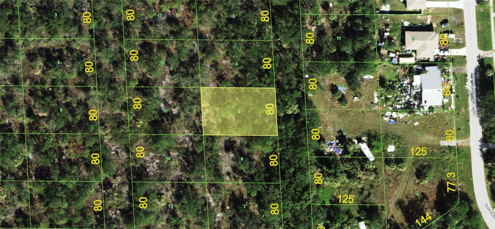 TEE & GRN ESTATES 1ST ADD - Land