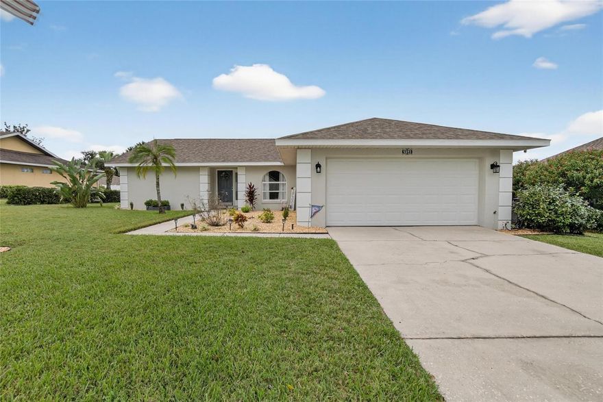 Welcome to this beautifully well-cared-for 2BR/2BA pool home with a 2-car garage in the peaceful and desirable community of Woodbury in Lakeland! Step inside to discover a bright, inviting layout with thoughtful updates throughout. The kitchen remodel (2024) features stylish new cabinets, granite countertops, GE & LG stainless steel appliances, and updated lighting, fans, and hardware. Additional 2024 upgrades include new vinyl flooring in the secondary bedroom and utility room, window tinting for comfort, new utility sink in the garage, updated toilets, porcelain countertop in the hall bath, rebuilt and re-screened pool cage, upgraded sprinkler system, and freshly pumped septic. In 2025, enjoy a complete primary bath renovation with resurfaced cabinets, new sinks and faucets, fresh paint, and a new tile-look shower insert, plus exterior paint and new landscaping with decorative rock. The pool deck, patio, and screened lanai were also repainted, and a third nail was added to the roof structure for potential insurance savings. Added bonuses include a hurricane-rated garage door, water softener filtration system, and a 2017 roof. Washer, dryer, and pool vacuum convey. Conveniently located near shopping, dining, medical centers, and I-4 for an easy commute to Tampa or Orlando!