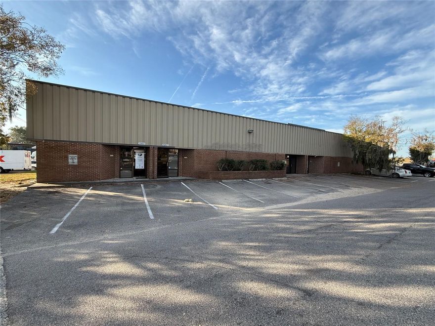 Available NOW!  Well-located 1,310 SF office space with M-1 zoning just off high-traffic SW 60th Ave (AADT: 17,800).  This versatile suite features a welcoming reception area, four private offices, a spacious open work area at the rear of the building, and one restroom.  Ideal for a variety of professional or light industrial uses.