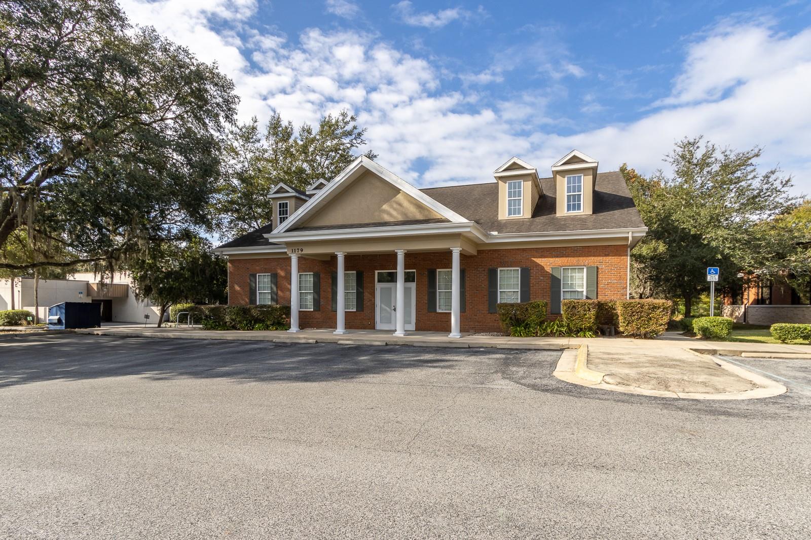 Investment or Owner occupied opportunity is offered with this well maintained, freestanding medical office located just steps away
from North Florida Regional Medical Center. This building was a former urology medical facility and offers a thoughtful floor plan
with an expansive Waiting Area adjacent to the Reception Area/File Area which is equipped with multiple reception stations and two
check-out desks. Two main common corridors lead to Four Private Offices, Eight Exam Rooms (equipped with sinks and cabinetry),
Four Procedure Rooms, Two Nurses' Work Stations and a centrally positioned large Lab. Multiple storage areas are distributed
throughout the building along with Six ADA Bathrooms. Staff Lounge Area and 2nd story storage area are additional features.