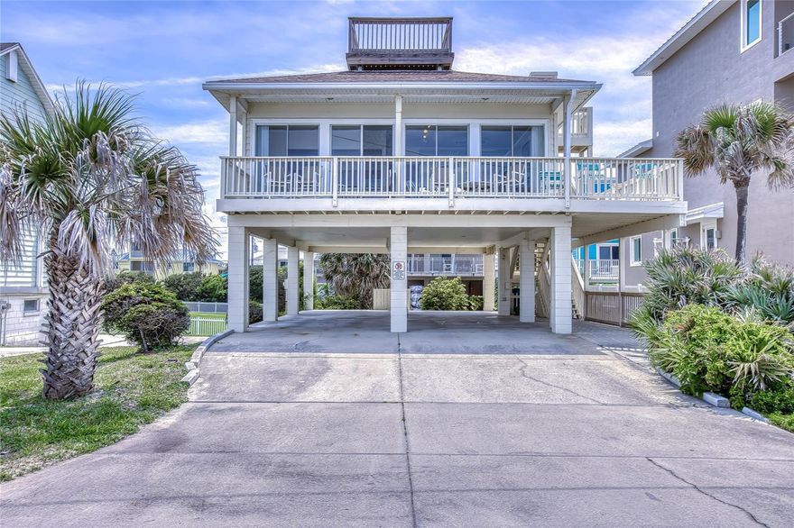 This beautifully maintained beachside home offers the perfect blend of comfort, style, and location—ideal as a primary residence, vacation getaway, or high-performing investment property. Just minutes from the Canaveral National Seashore, it’s a dream spot for nature lovers, boaters, and anyone drawn to the laid-back coastal lifestyle. Elevated on pilings to capture panoramic views, the home features a NEW roof and A/C system for peace of mind. Inside, you’ll find stylish and durable LVT vinyl flooring throughout, sleek modern push blinds, and a full suite of well-maintained appliances. Floor-to-ceiling windows and expansive ocean-facing decks flood the home with natural light and create a seamless indoor-outdoor living experience. Step out onto your private beach walkover to a pristine, no-driving stretch of sand—or head up to the rooftop deck for breathtaking sunrise and sunset views over both the Atlantic Ocean and the Indian River. Offered fully furnished and turnkey, this home is ready for immediate occupancy or to generate rental income. With a strong rental history and unbeatable location, it’s a rare opportunity to own a piece of Florida’s unspoiled coastline.