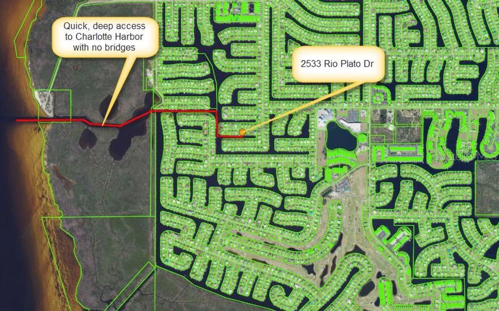 Photo of 2533 Rio Plato Drive, Punta Gorda, FL 33950 (MLS # C7499476)