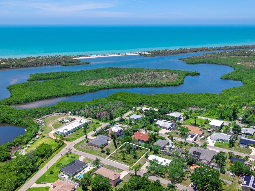 Own your own piece of paradise in one of South Venice’s established and sought-after coastal communities. This 80-by-100-foot homesite offers a rare opportunity to build at your own pace, with no mandatory timeframe to begin construction and the freedom to select the licensed builder of your choice or even build it yourself. Thoughtfully positioned with minimal site preparation required, the property is not heavily wooded and features only one tree within the potential building envelope, helping keep development costs lower than many comparable parcels. Home plans are also available, offering an easy starting point for bringing your vision to life. With no HOA fees, no CDD fees and no deed restrictions, the property offers an uncommon level of flexibility and freedom rarely found in today’s market. Whether envisioned as a coastal retreat, seasonal getaway, or full-time residence, the possibilities here are wide open. Residents of South Venice enjoy access to an extraordinary collection of optional neighborhood amenities tailored to an active coastal lifestyle. The nearby South Venice Beach Ferry, operated by a licensed captain and running throughout the day, provides convenient access to a private stretch of Gulf shoreline. Optional annual memberships also provide access to the community boat ramp, making it easy to spend the day boating, fishing or kayaking along the Intracoastal Waterway. Beyond the water, the community features tennis and basketball courts, a playground and scenic walking and biking trails at Shamrock Park and close to the Legacy Trail, which extends from South Venice to Downtown Sarasota with future expansion to UTC Mall in Sarasota. The yacht club is two lots away with a kayak launch. Manasota Beach and Venice Island are all just minutes away, offering the perfect blend of natural beauty and everyday convenience. As an added opportunity, the home directly behind the property is also available for purchase. Rarely does a vacant homesite combine such flexibility, location and lifestyle appeal in one offering. This is a truly special coastal community, one that feels tucked away yet remarkably connected to everything that makes Venice living desirable.
