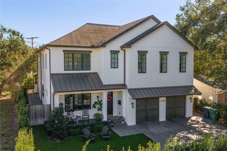 Welcome to your dream home in the highly sought-after Parkland Estates—where luxury, privacy, and location come together seamlessly. Tucked away at the end of the street steps away from the charm of Parkland Estates with two large Greenland parks within a block.  This exceptional 5-bedroom, 5-bathroom custom pool home offers the perfect blend of elegance and functionality.  The floor plan was well thought out and designed to invite you into large rooms and spacious hallways, while the décor and lighting offer the warmth you want to call this your home. From the moment you step inside from the front porch to enjoy the Parkland Estates neighborhood, you’re greeted by a stunning two-story foyer flooded with natural light, setting the tone for the thoughtfully designed interior. High ceilings engineered hardwood flooring, and electronic shades throughout create a bright, cohesive, and effortlessly refined living space. Just beyond the entry, a main-floor bedroom and full bath provide flexibility for guests or multi-generational living. Continue down the hall and you’ll find the heart of the home—an expansive open-concept kitchen and living area designed for both everyday comfort and upscale entertaining. The chef’s kitchen is truly one of a kind, featuring double islands with marble countertops, three faucets, and a show-stopping La Cornue gas range and hood imported from France with a pot filler and built-in double door oven.  Premium appliances include a Sub-Zero refrigerator, a full-size Sub-Zero wine cooler, and an additional Sub-Zero fridge with double freezer drawers, and Wolfe wall oven that are all located in the walk-in pantry. A stylish coffee bar adds the perfect finishing touch. Downstairs off the full bath offers the 5th bedroom that is being used as a children’s retreat with barndoors. Upstairs, you’ll find three additional bedrooms plus the primary suite, each equipped with their own en-suite and large walk-in custom-built closet systems. The oversized primary suite is a private retreat, complete with two large walk-in closets featuring custom built-ins and a spa-like bathroom showcasing a separate soaking tub and walk-in shower. A spacious laundry room with two washers and two dryers adds everyday convenience. Outside, your personal backyard oasis awaits. Designed for year-round enjoyment, the outdoor space features a covered patio, a screened-in pool and spa, a cozy outdoor fireplace, and a fully equipped outdoor grill—perfect for entertaining or relaxing in style. Both the front and back yards boast low-maintenance turf landscaping, ensuring Pristine curb appeal without the upkeep. Location is everything. This home sits in the tight-knit community of Parkland Estates, known for its high-end homes and multiple parks. You’re within walking distance of vibrant SOHO (South Howard Avenue), which features restaurants such as the Iconic Bern's Steak House, Daily Eats, The Landon, shops, and conveniences. A short walk, bike ride, or quick drive puts you in Hyde Park Village for high-end dining and shopping. You’re also just moments from Tampa’s iconic Bayshore Boulevard for scenic walking, running, and waterfront exercise.