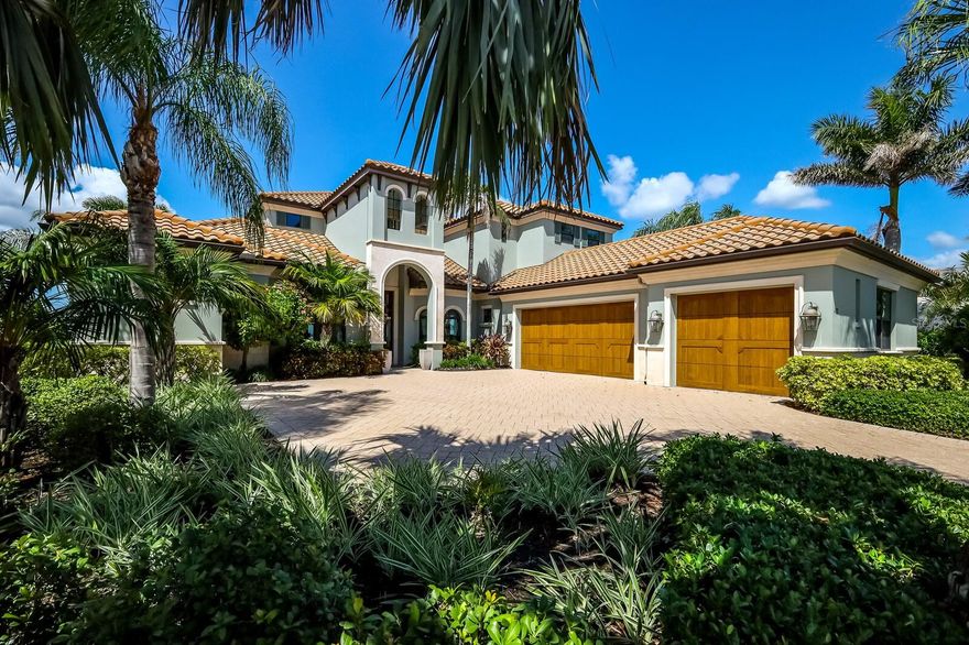 Welcome to this one-of-a-kind, custom created estate home, designed to take advantage of the breathtaking views of the mile-wide Manatee River! As you walk through the 10’ tall front door you’re immediately drawn to the open water views through the floor to ceiling glass of this 2-story living room. As you pull yourself away from the view, you’ll find all the comforts you’d expect in a fine, waterfront home. The gas fireplace with a unique wooden feature wall that extends to the 21’ tall ceiling, travertine flooring, formal dining room with built-in buffet; climate-controlled wine room with a rimless glass door, stacked stone walls and a wood plank ceiling are just the beginning. The chef in the family will fall in love with this well-planned gourmet kitchen…there’s a Wolf 6-burner gas cook-top and double ovens, a Sub-Zero refrigerator, Jenn Air built-in microwave drawer, 2 Bosch dishwashers, farm sink, a salad sink in the oversized island, plus newly installed contemporary quartz countertops that extend as the backsplash. There’s a separate guest suite tucked away on this side of the home, adjacent to your private elevator. Just off the kitchen is where your family room with built-ins is highlighted by 90-degree sliding glass doors that seamlessly extend your indoor living space to your outdoor living space. On the other side is your grand owner’s suite with a double door entry to your private oasis. Dual custom walk-in closets, a stunning bath with oversized shower and freestanding tub, you will enjoy views of the pool and spa (and the River!) right from your bedroom. The stairway leading to the 2nd level showcases glass and metal railings that follow all the way around the balcony. Upstairs you'll find 2 more ensuite bedrooms, a cozy reading nook, and a family room with a wet-bar that includes a wine fridge, ice maker, and dishwasher. 3 sets of sliders open to the balcony offering amazing sunset views, and there’s even a spiral staircase to the outdoor living area below where your poolside cabana is equipped with a Wolf 36” gas grill and Sub-Zero outdoor refrigerator. Your saltwater pool and spa are the perfect spot to watch an awe-inspiring sunset on the water. Nestled along the banks of the Manatee River, you have easy access by boat or by car to first-class restaurants, shopping, amazing golf courses, world-renowned beaches, professional sports, and 3 international airports are less than an hour away. The last time there was a Riverfront home available in The Inlets was almost 3 years ago, so if you want to love where you live, this is the home for you! Don't let this opportunity slip away!!