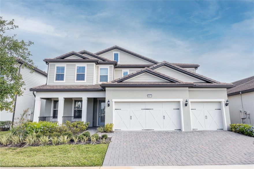 Welcome to 8077 Leaf Grove Cir, a stunning home in the heart of Dr. Phillips, one of Orlando’s most desirable communities with fine dining, and shopping just minutes away. This residence offers living space with soaring ceilings, an open floor plan, formal dining, and a spacious kitchen with granite countertops, wood cabinets, and breakfast area. Upstairs features a split plan with master suites, Jack-and-Jill bedrooms, and a convenient laundry room.
Phillips Grove offers a privileged lifestyle, with meticulously manicured grounds and coveted amenities, including an upscale pool, cabana, and athletic court. This final opportunity to own a home within this exclusive community beckons to those seeking sophistication and prestige.