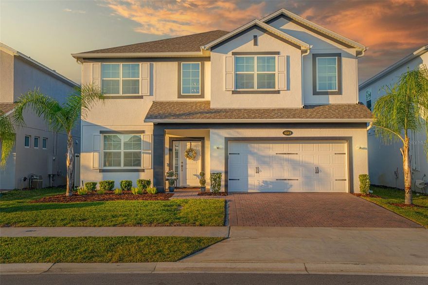 Step into refined luxury in this beautifully crafted 2023 home, tucked away on a quiet cul-de-sac in the highly sought-after Bartram’s Landing community of Sanford, Florida. From the moment you arrive, the home’s presence and setting hint at the comfort, space, and elegance that await inside.

As you enter, you’re welcomed by bright, open living spaces designed for both everyday living and memorable gatherings. The main living areas are finished with sleek luxury tile that flows seamlessly throughout, creating a clean, modern feel while remaining warm and inviting. A private office near the front of the home offers the perfect retreat for working from home, studying, or managing daily life without distractions.

The heart of the home is the stunning kitchen—an entertainer’s dream. Thoughtfully designed with luxurious finishes, abundant cabinetry, and generous counter space, it opens effortlessly to the main living and dining areas, making it ideal for hosting holidays, casual dinners, or lively weekends with friends and family. Whether you’re preparing a quiet meal or entertaining a crowd, this kitchen is both beautiful and functional.

Also on the main level is a spacious guest suite with its own full bathroom—perfect for extended family, overnight guests, or multigenerational living. Upstairs, the home continues to impress with an expansive loft that serves as a versatile second living area. Imagine movie nights, a game room, or a cozy lounge space—this loft easily adapts to your lifestyle.

The primary suite is a true sanctuary, offering ample space to unwind at the end of the day. Three additional upstairs bedrooms provide comfort and privacy, each finished with plush carpeting that adds a sense of warmth and relaxation. With five full bathrooms throughout the home, everyone enjoys convenience and privacy.

Step outside to discover a large, fully fenced backyard designed for both fun and tranquility. With no rear neighbors, the outdoor space feels private and peaceful. A playground invites laughter and play, while the open yard offers plenty of room for entertaining, relaxing, or creating your own outdoor oasis.

Located just minutes from shopping, dining, and major highways, this home offers the perfect balance of quiet neighborhood living and everyday convenience—making commutes simple and weekends effortless.

This exceptional home delivers space, luxury, and lifestyle in one of Sanford’s most desirable communities. It’s more than a house—it’s a place to truly feel at home.