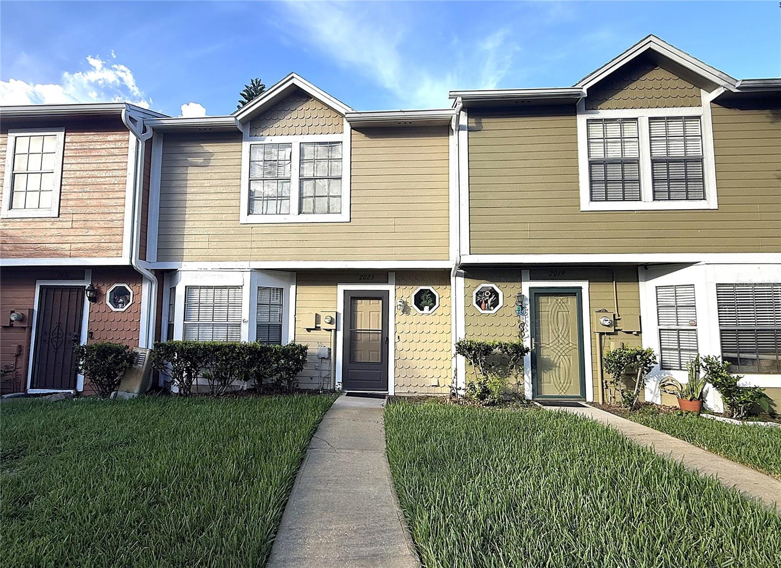 Welcome to the ideal starter home in the heart of Orlando's Whisper Lakes community. This property is in perfect location to the Orlando International Airport, major highways, shopping, Sea World, Universal Studios and Disney theme parks. Enjoy the benefits of low HOA fees and NO CDD. This cozy townhouse offers a blend of comfortable living and conveniences. The home features a kitchen with a breakfast nook area, a guest bathroom, laundry closet, and a spacious living/dining room combo on the first floor. The sliding door opens up to your private screened-in porch (includes a storage closet) as you overlook a peaceful view. There are two spacious bedrooms upstairs complemented with ensuite bathrooms, walk-in closets and an extra storage room down the hall. All appliances are included along with a 1 YEAR HOME WARRANTY. The well-kept community offers a community pool, playground, racquetball court, soccer field and assigned parking space. The HOA fee includes exterior maintenance and grounds maintenance. You will find this townhome to be comfortable and inviting. This is a perfect opportunity to own an affordable home in a well-maintained and peaceful townhome community located in one of the most desirable areas of Central Florida. Call the listing agent if you have further questions.