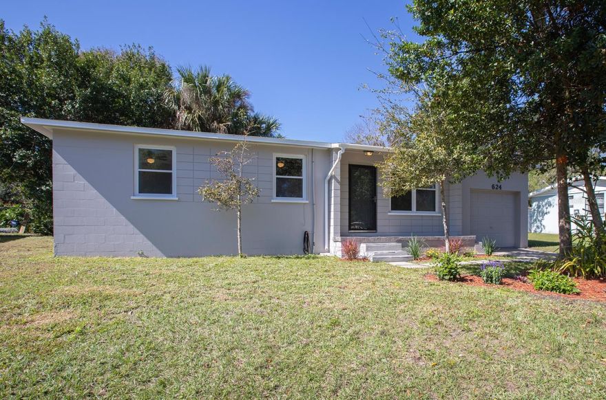 Nestled back in a Well Established area of Daytona Beach is where you find this Completely Remolded property.  Large fenced in back yard and close to colleges and shopping. All information recorded in the MLS intended to be accurate but cannot be guaranteed. ;Water: City