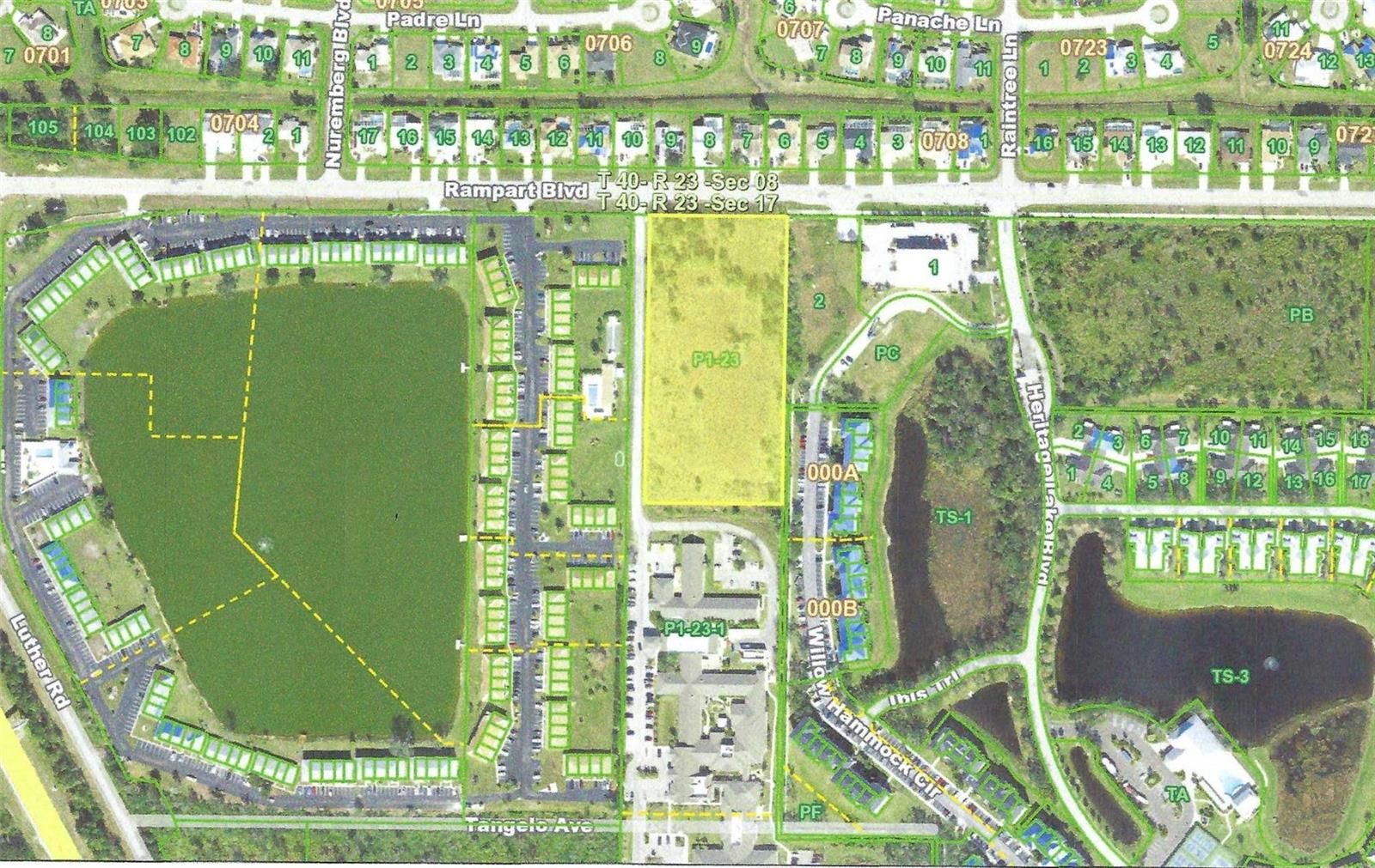 4.3 acres...Zoned OMI...Office, Medical & Institutional. Can also be used for multi-family...10 units per acre...43 units. Just across street from Deep Creek. Rectangular in shape...water, sewer, electricity and cable all nearby.