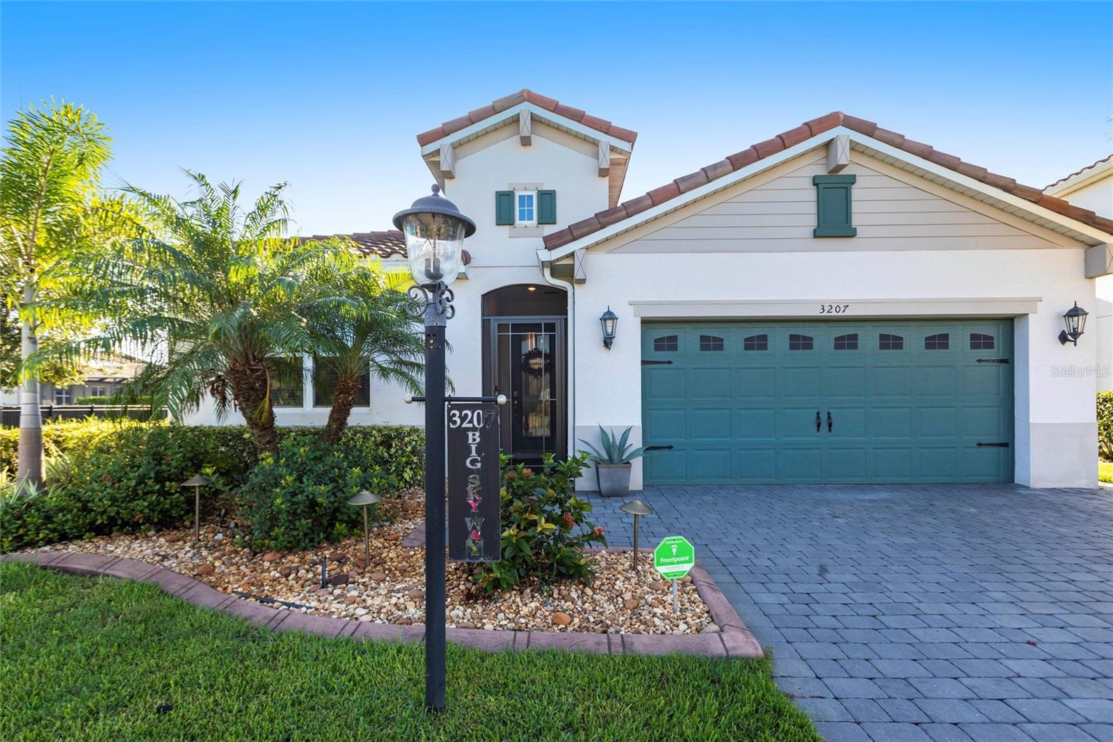 Stunning Lakeview Home in a Gated Community Loaded with Amenities! Welcome to this beautifully upgraded 4-bedroom, 3-bathroom single-family home offering 2,192 sq ft of exceptional living space in a sought-after gated community featuring a pool, clubhouse, playground, and more. From the moment you arrive, you'll notice the widened driveway, lush landscaping, and extensive outdoor lighting that guides you to a private backyard oasis. Enjoy year-round outdoor living with a sparkling pool and spa, complete with water and lighting features, plus an outdoor kitchen perfect for entertaining. A thoughtfully designed sidewalk connects the home to the pool area, ensuring convenience and charm for outdoor entertaining.
Inside, the home is equally impressive with custom touches throughout. Accent walls in all bedrooms add character, while one bedroom features a Murphy bed and a remodeled closet transformed into a functional mini workspace. The bathrooms showcase custom-trimmed mirrors, and the laundry room and garage offer custom cabinetry for ample storage.
The living areas boast upgraded ceilings, including a custom entry ceiling and detailed tray ceiling in the family room, which also features a bump-out wall with a fireplace. The kitchen is a chef’s dream with custom cabinets, integrated lighting, and a built-in bourbon bar at the island's end—perfect for entertaining guests. Additional glass front display cabinets on either side of microwave in addition to custom cabinet to ceiling shelving. Modern conveniences abound, including voice-activated light switches throughout the home for ultimate ease and efficiency. No attention to detail was missed on any aspect of this house.
With breathtaking lake views and high-end finishes inside and out, this home is truly one of a kind. Don’t miss your opportunity to live in luxury within a vibrant, amenity-rich community!