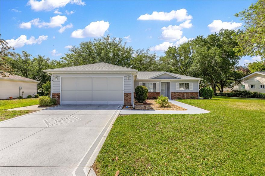 Turnkey Perfection – Oak Model with Street-Ready 4 Seater Golf Cart
Welcome to your slice of paradise in the highly sought-after Del Webb Spruce Creek Golf & Country Club. This beautifully maintained Oak model is being offered completely turnkey, meaning you can move in today and start living the dream tomorrow. From the pristine interior to the included premium golf cart, every detail has been meticulously cared for.
A/C 2022, Roof 2014 (11/18/2013 actual completion)and a brand new hot water heater. Gorgeous newer laminate flooring flows seamlessly throughout the entire home—no carpet!!
The interior has been freshly painted, complemented by a cozy electric fireplace in the living area.
Kitchen equipped with sleek stainless steel appliances and ample counter space.
The guest bathroom features newly tiled flooring.
Experience the best of the Florida lifestyle with versatile outdoor spaces:
Enclosed Lanai perfect for year-round enjoyment with attached additional screened area to allows you to soak up the breeze without the bugs. New Leaf filter gutter guard system put in across the entire back of house and birdcage!
Included: All Furniture, pots, pans, etc. making this home truly "move-in ready and includes 2013 Club Car Precedent, 48 volt, newer batteries, 4 seats to add your family and friends the ideal way to cruise the community's world-class amenities and golf courses.
Located in a premier retirement community, you’ll have access to 36 Championship holes of golf, tennis, pickleball, fitness center, 3 pools (1 Indoor) Softball, so much more and a vibrant social calendar and active lifestyle.

This home is in perfect condition and ready for immediate occupancy. Don’t wait—schedule your showing today!