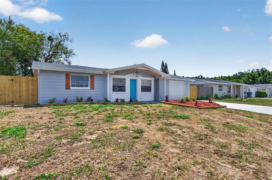 3 BEDROOM, 2 BATHROOM. 1 CAR GARAGE POOL HOME. COMPLETELY REMODELED!! BRAND-NEW ROOF 2026; BRAND-NEW HVAC 2026; BRAND-NEW GARAGE DOOR; BRAND-NEW WATER HEATER; BRAND-NEW SHAKER STYLE KITCHEN CABINETS; BRAND-NEW QUARTZ COUNTERTOPS; BRAND-NEW STAINLESS-STEEL APPLIANCES; BRAND-NEW LUXURY VINYL FLOORING THROUGHOUT; FRESH PAINT INSIDE AND OUT; BEAUTIFULLY REMODELED BATHROOMS; BRAND-NEW FANS AND LIGHTS; FRESH LANDSCAPING; FULLY FENCED PRIVACY FENCE