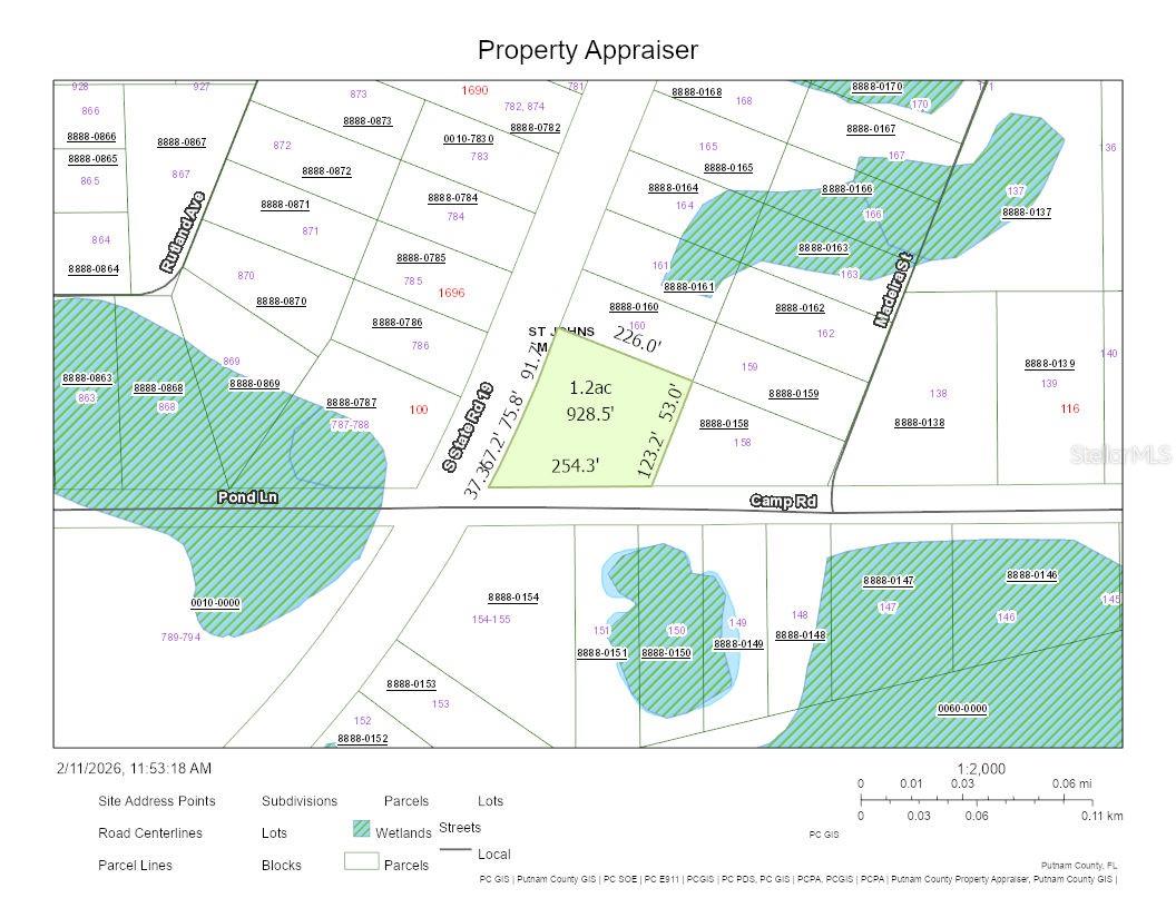ST JOHNS MANOR ACRES DIV - Residential
