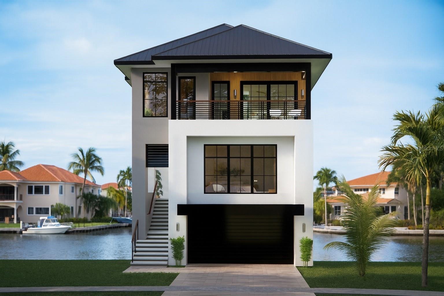 Pre-Construction. To be built. Discover a rare opportunity to create your dream canal-front home with Green Street Homes on Davis Islands, one of Tampa's most sought-after neighborhoods. This brand-new waterfront estate will offer nearly 4,000 heated square feet of luxurious living space. The expansive first-level garage provides ample room for 6+ cars and all your water sports gear. Modern architecture, soaring ceilings, and expansive windows invite natural light throughout. Featuring 6 spacious bedrooms, 4.5 bathrooms, a modern kitchen with premium appliances and custom cabinetry, and a lavish primary suite with a private balcony overlooking the canal, this home is designed for both comfort and elegance. Outside, enjoy a resort-style pool, spa, and generous patio space ideal for entertaining. With a private dock you’ll have direct access to Tampa Bay, perfect for embracing the waterfront lifestyle. Situated in the highly desirable Plant, Wilson, and Gorrie school district, this FEMA-compliant home meets all current flood codes, ensuring peace of mind year-round. Enjoy the vibrant community of Davis Islands with nearby dining, shopping, and recreation. Don’t miss this extraordinary opportunity — schedule your consultation with the sales and design teams today to bring your vision to life and experience the best of Tampa Bay living!
