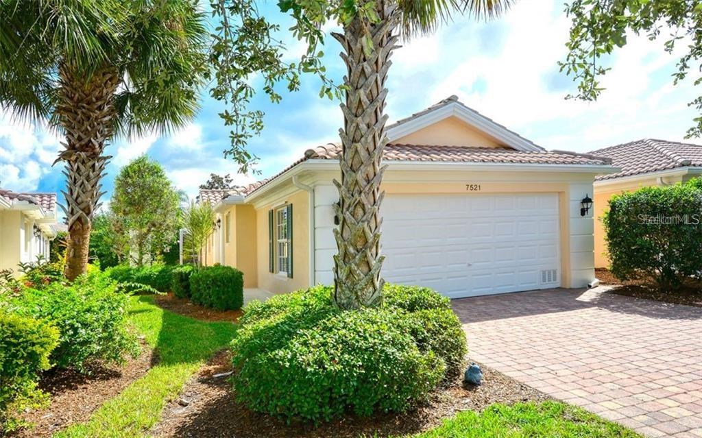 Beautiful Capri III villa located in the sought-after gated community of VillageWalk on Palmer Ranch. This attractive home features 2 bedrooms, 2 baths, and a 2-car garage. Enjoy an array of community amenities, including a TownCenter with meeting and party rooms, a fitness center, 2 heated pools, 6 lighted Har-Tru tennis courts, pickleball, basketball, a café, tiki bar, and miles of walking and biking trails. Experience upscale living and an active lifestyle in this stunning villa.