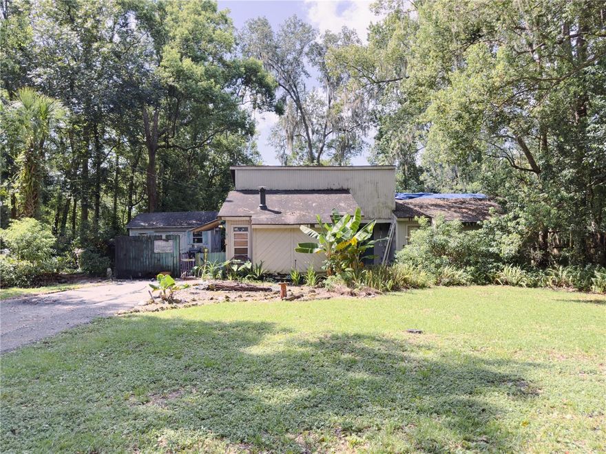 <b>Back on the market due to buyer funding issues!</b> Fantastically located 3-bedroom, 2-bathroom home on a gorgeous .34 acre lot in highly desirable central Ocala. This home offers endless potential for those with a vision and passion for renovation. This fixer-upper presents a unique opportunity to transform this canvas into your dream home. With ample room for expansion and creative landscaping possibilities, you'll have the space to craft your perfect outdoor oasis. This home promises an exciting journey towards creating a customized haven in a tranquil, expansive setting. <b><u>Check with your trusted lender as this home would be fantastic for a primary residence 203K mortgage product. This loan product allows you to roll the rehab costs right into the mortgage with very little money for the upgrades out of your pocket.</b></u> Contact your trustworthy local real estate agent today to schedule your showing or for more information on the property or possible loan products that could work for this property.
