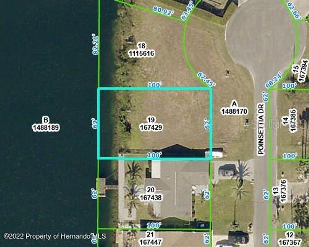 Photo of 0 Poinsettia Drive, Hernando Beach, FL 34607 (MLS # W7849992)