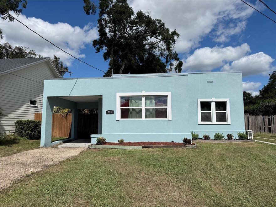 Wonderful DIXIELAND location!  This uniquely-styled, 3 bedroom, 1 bathroom home has just been completely renovated and has SO much character! It has wonderful Historic Touches along with plenty of cabintes in the Kitchen with Slate Appliances. and Washer and Dryer is Included.  It is in walking distance to all the bars, restaurants, music venues and shops of Lakeland's most desirable area. You'll love the fenced rear yard--great for privacy, family and pets . Also, two blocks away is Dobbins Park.  You'll love the original hardwood floors which remain throughout much of the house, as well as the two separate porches...great for drinking coffee, grilling out or reading a book!  Excellent school districts, close to Harden Blvd and the Lakeside Village shopping center, yet close to downtown Lakeland as well.  The roof is in great shape, and the A/C units are newer. NO HOA! Call today for a showing!