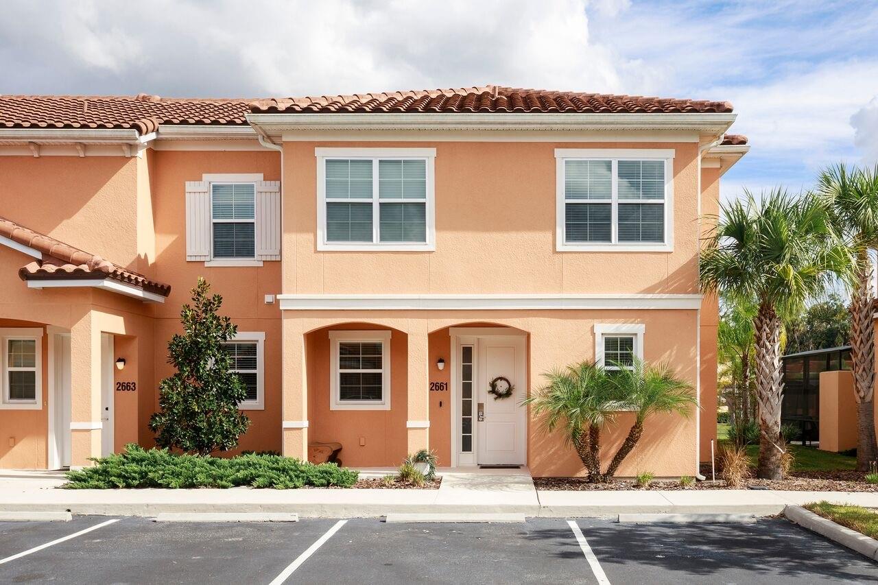 Really great 3 BD 2.5 Bath townhouse in the very popular Regal Oaks Gated Community. 10 Minutes to Disney. Very popular short term rental Community with high occupancy and average daily rates. Property is located on the nature preserve and is very private. Granite counters, ceramic tile in public areas, stainless steel appliances, and contemporary European furnishings. Bedrooms on second level and both are ensuite. Guest room has 1 Queen sized bed. Both bathroom have dual sinks. Don’t miss on this wonderful opportunity!! This home has had wonderful returns and success on the Airbnb platform since 2018. Come and check it out now!! This home has been maintained and decorated for the enjoyment of guests traveling from all over the world to the Orlando parks. This turn key investment property will bring you success just like it did to the previous owners for many years to come.