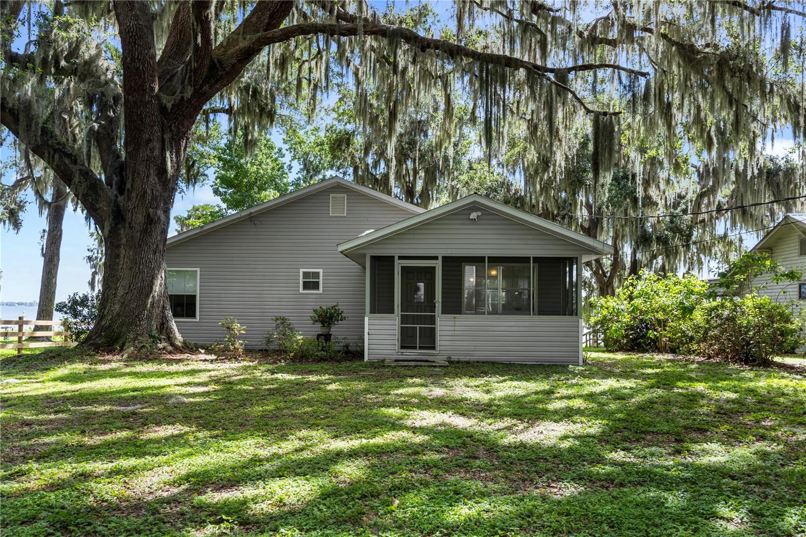 OPPORTUNITY ALERT: Lakefront Cottages on Beautiful Lake Santa Fe – Melrose, FL: Two Cottages!
Escape to your own private retreat on the serene shores of Lake Santa Fe. This rare offering includes TWO separate lakefront cottages Investors, Take Note! Primary Cottage features: 2 spacious bedrooms with generous storage closets, large bath, Open living area perfect for relaxing or entertaining, and screened porch stretching the length of the house overlooking the lake – ideal for morning coffee, sunset views, or hosting guests!
Guest Cottage / Studio Apartment: offers flexible space and a kitchenette for your guests to enjoy, pursuit of your hobbies, or serve as a home office. With views of the lake from its second-story screened porch, the studio is situated over two large storage bays for extra convenience and utility. This property is a perfect retreat from the bustle of every day Life!
One of the best lakes in the state, Lake Santa Fe offers nearly 6,000 acres of adventure - fishing, boating, and enjoyment year round. It is approximately 1/2 hour to Gainesville, 45 minutes to Ocala, and just over an hour to Jacksonville!
There is an adjacent, 2.23 acre parcel offers room for an additional home, outdoor recreation, or other future development. It features a 2 Bay Garage, In addition to the 2 storage bays on the primary property. This is an ideal setup for a “friends and family” compound on one of North Florida’s most sought-after lakes.
Whether you're looking for a weekend getaway, a full-time residence, or a rental/investment opportunity, this unique property offers endless potential. Investors and families alike will appreciate the flexibility of multiple dwellings, combined with direct lake access on the Beautiful Lake! Enjoy boating, fishing, kayaking, or simply soaking up the peaceful ambiance of lakefront living. Don’t miss this rare opportunity to own a true slice of paradise on Lake Santa Fe. This home is 20 minutes from Gainesville, 7 minutes from Melrose, 50 minutes from Ocala!