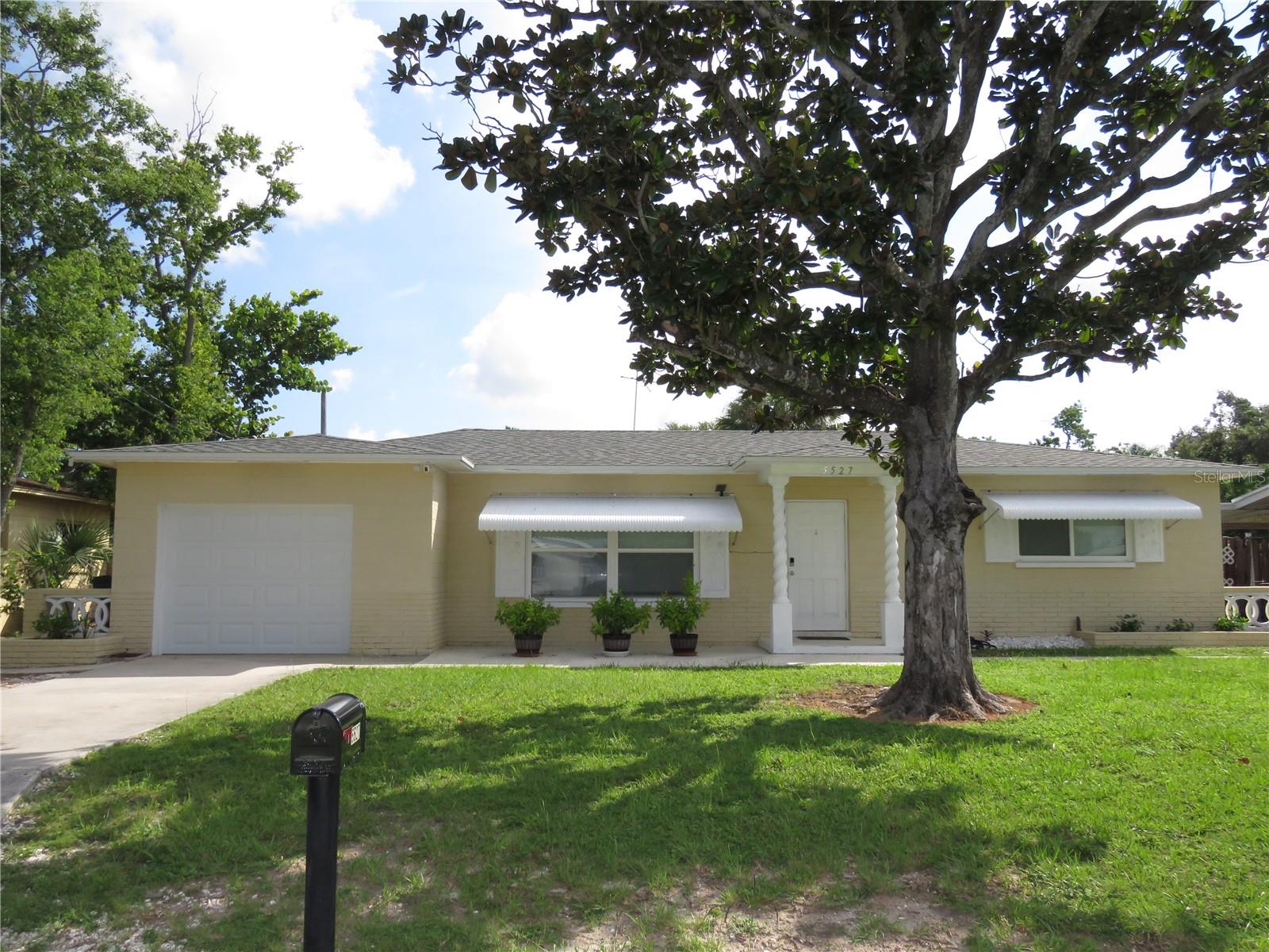 FULLY FURNISHED WITH ALL UTILITIES INCLUDED plus full Lawn Service. Six-month lease minimum, but a twelve-month lease will drop the rent to $3800 per month. This home has been completely remodeled from the flooring up. Master bedroom with private bathroom and walk in closet off of the dining room. Ceiling fans throughout most living spaces. Kitchen has all appliances plus wine refrigerator and water filter dispenser. Laundry room has Full size washer and dryer included. Rear patio is completely screened in with a fenced in yard for privacy. This is maintenance free living at its best located in St Pete with easy access to Interstate, beaches, restaurants and more. Call today to schedule a showing.