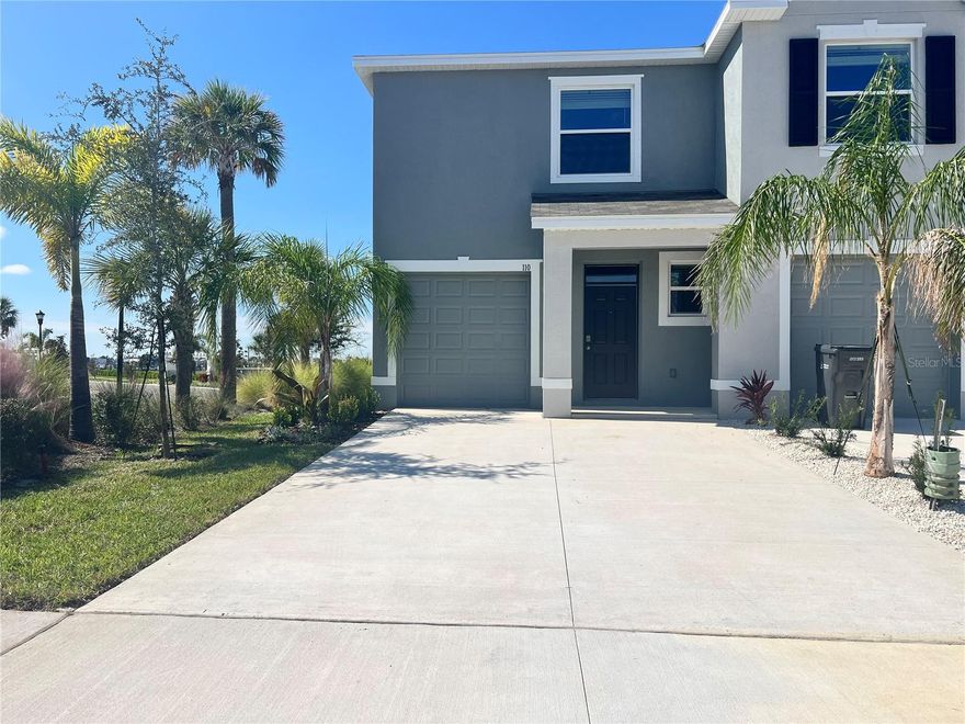 Located right at the entrance of the community, this BRAND NEW end-unit townhome offers a spacious and modern living experience with 3 bedrooms and 2.5 bathrooms. Enjoy stunning pond and pool views from your home, along with bright, airy rooms and plenty of storage space throughout.
As one of the few newly built rental homes available in this sought-after Apollo Beach neighborhood, this property combines style, comfort, and convenience in one perfect package.
Don’t miss the opportunity to live in this beautiful new home, ready to welcome its very first residents!