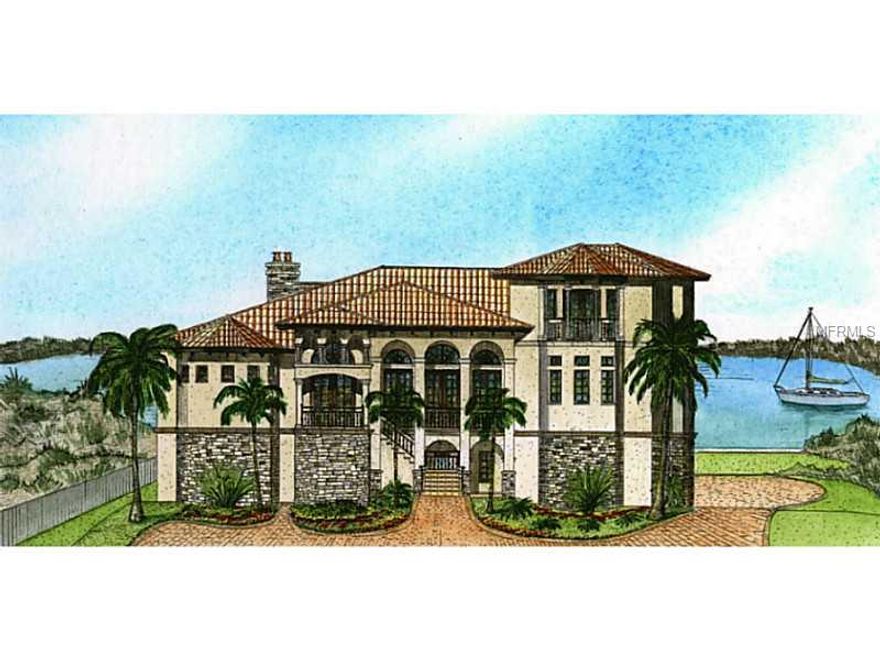 Spectacular new home to be constructed on a very desirable North Lake Shore Drive lot with vast open bay views.  Buyer will be able to pick all colors, finishes and appliances and fixtures  to finish in their own style.  Plans and specifications for the permitted project are available for review by qualified, interested parties.  Offered as a vacant lot with fully permitted plans.ready to build....$2,750,000