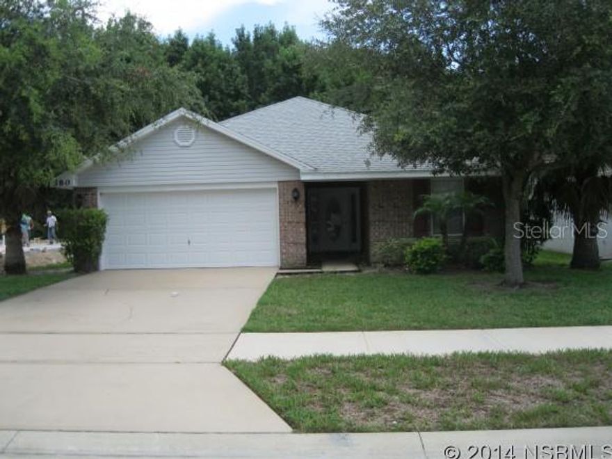 4/2 ALL BRICK HOME. WELL MAINTAINED AND LIVED IN FOR ONLY 1 1/2 YR. BEAUTIFUL WOOD BURNING FIREPLACE, VINYL FENCING AROUND BACKYARD WHICH ABUTTS CONSERVATION PROPERTY.  NO NEIGHBORS IN BACK OF YOU.  WOW!!  APPLIANCES INCLUDED. NO WASHER OR DRYER IN THE INDOOR LAUNDRY ROOM. STORM SHUTTERS,ETCHED GLASS ENTRYWAY.  ENCLOSED PATIO WITH OUTDOOR CARPET AND VINYL WINDOWS THIS IS AN ADDED FEATURE TO THIS HOME. MASTER BEDROOM HAS AN OVERSIZED BATHROOM AND WALK IN CLOSET.  HOA COVERS COMMUNITY POOL, EXERCISE FITNESS ROOM, CLUBHOUSE AND LAWN MOWING. VACANT AND READY TO MOVE IN. MUST SEE AT THIS PRICE ;Water: City