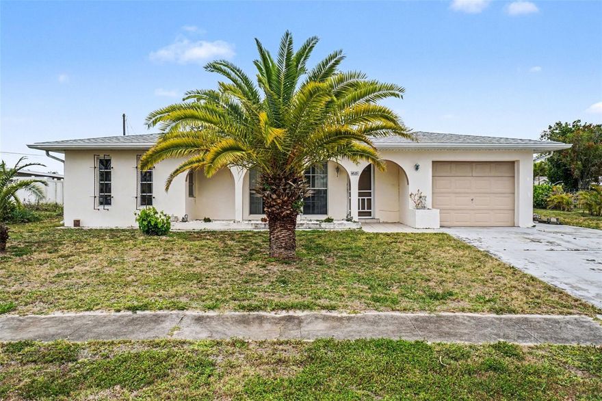 Welcome to 6535 Marius Road in North Port a well positioned 2-bedroom, 2-bath home offering comfort, convenience, and strong potential. Whether you’re a first-time homebuyer looking to break into the market or an investor seeking a solid addition to your portfolio, this property checks the right boxes. The layout is functional and inviting, with ample natural light and space to make it your own. Roof 03/11/22, A/C 09/02/2015, Rheem Water Heater mfg. date 08/22/2019. Location is where this home truly shines. Just minutes from major shopping, dining, and everyday essentials in North Port, and a short drive to Wellen Park where community events, recreation, and outdoor activities are always happening. Plus, you’re within easy reach of Southwest Florida’s beautiful Gulf beaches making this an ideal full-time residence, seasonal getaway, or rental opportunity.