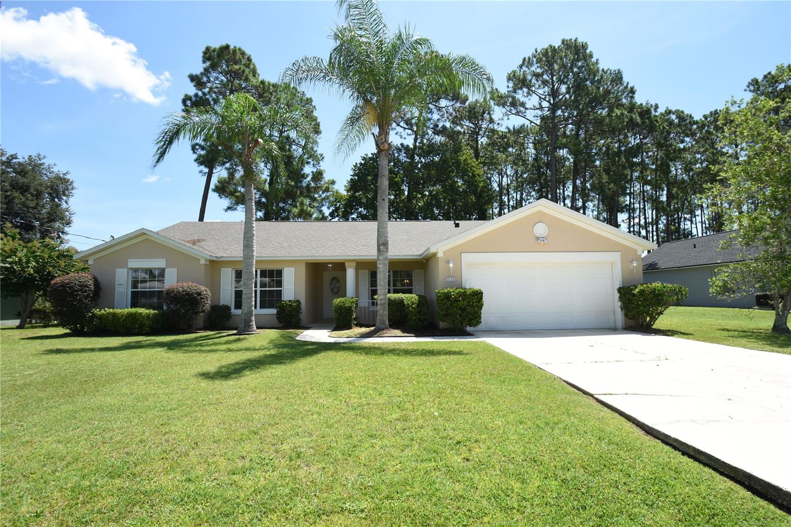 Beautifully renovated 4-bedroom, 2-bath home located in the desirable Matanzas Woods subdivision! This spacious residence features new appliances, updated kitchen, and brand-new flooring throughout. The large living and dining rooms are ideal for hosting family gatherings or entertaining guests. Enjoy an eat-in kitchen with ample cabinetry and counter space. The master suite includes a walk-in closet and a luxurious master bath with dual sinks, a garden tub, and a walk-in shower. All bedrooms are generously sized. Step outside to an open patio and a large backyard—perfect for kids and outdoor activities. Conveniently located near walking and biking paths, dining, shopping, I-95 access, and just minutes from the beach! Don’t miss this move-in-ready gem!