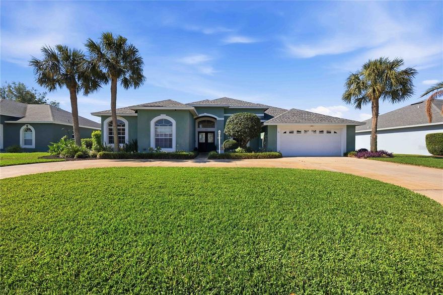 WONDERFUL POOL HOME IN GATED COMMUNITY Located in Ruby Lake subdivision, this spacious home boasts appealing architectural enhancements with high ceilings throughout its 2,648 sq.ft. of living area. The layout features an open concept design with a formal living room, formal dining room, large family room and a split-plan for the 4 bedrooms and 3 full baths. The centrally located kitchen offers plenty of beautiful wood cabinets and granite counter space along with the conveniences of a pantry, breakfast bar and a dinette giving great view of the outdoor living space and pool. The generous family room has sliding glass doors to the lanai & pool and stands open to the dinette and kitchen. The seamless transition between the kitchen, formal living and dining rooms, and the casual living areas is perfect for daily life and when hosting get-togethers. The master en suite features a generous bedroom with sliding glass doors to the lanai, walk-in closet, and the bathroom has dual vanities, a soaking tub, walk-in shower, and water closet. The second bathroom stands convenient to the additional bedrooms and living areas and the third bathroom stands convenient to the pool area. This great Central Florida location is near shopping, schools, medical facilities and restaurants with easy access to both Tampa and Orlando.